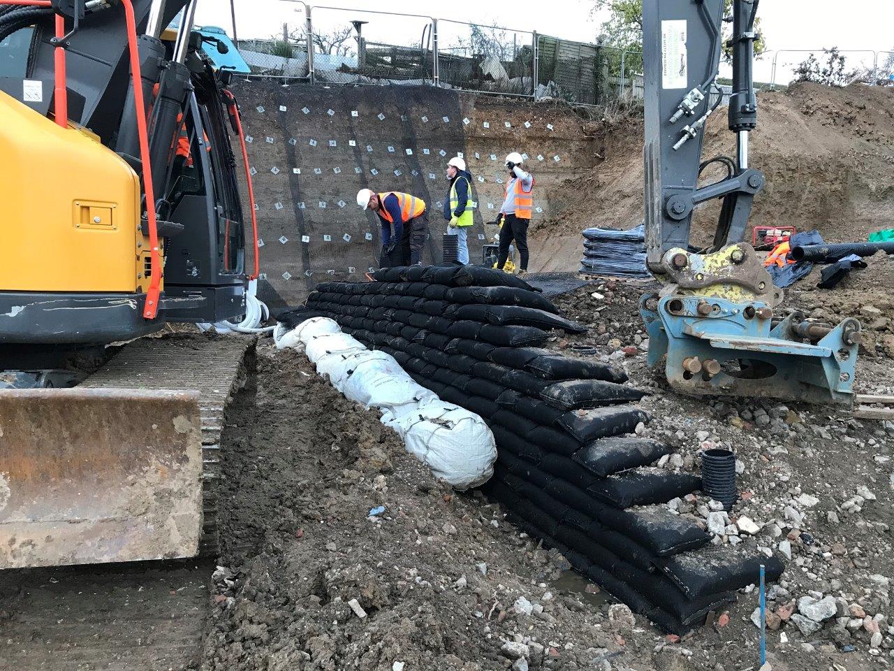 Site Boundary Wall for NHBC Scheme