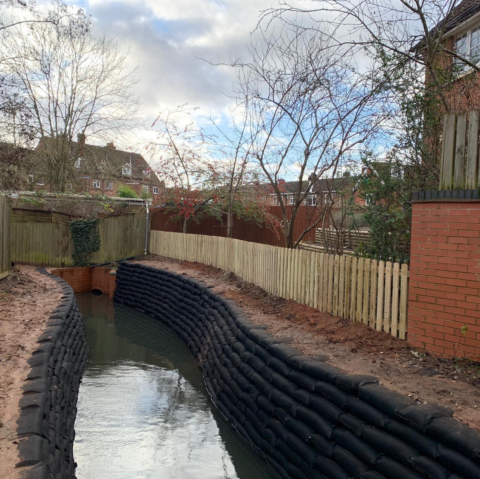 Storm Drainage Channel Restoration, Kenilworth