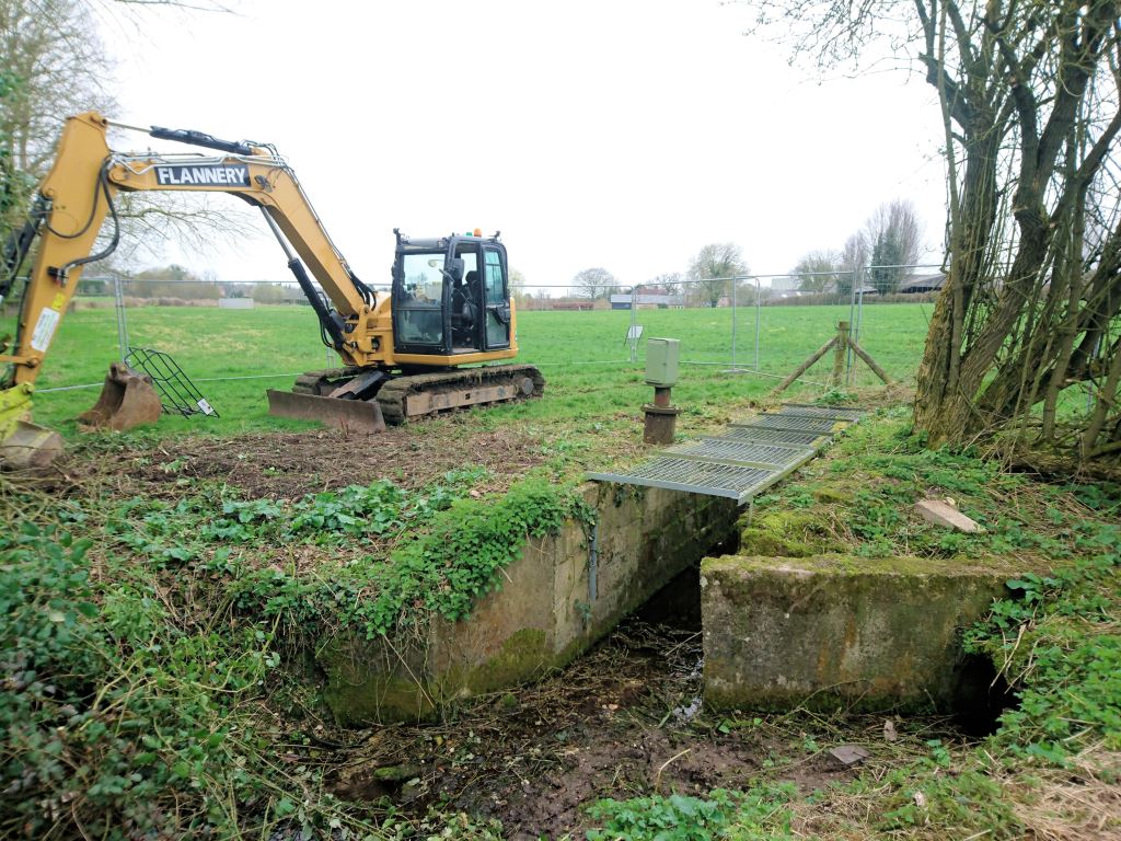Concrete Outfall Replacement in Bishops Sutton