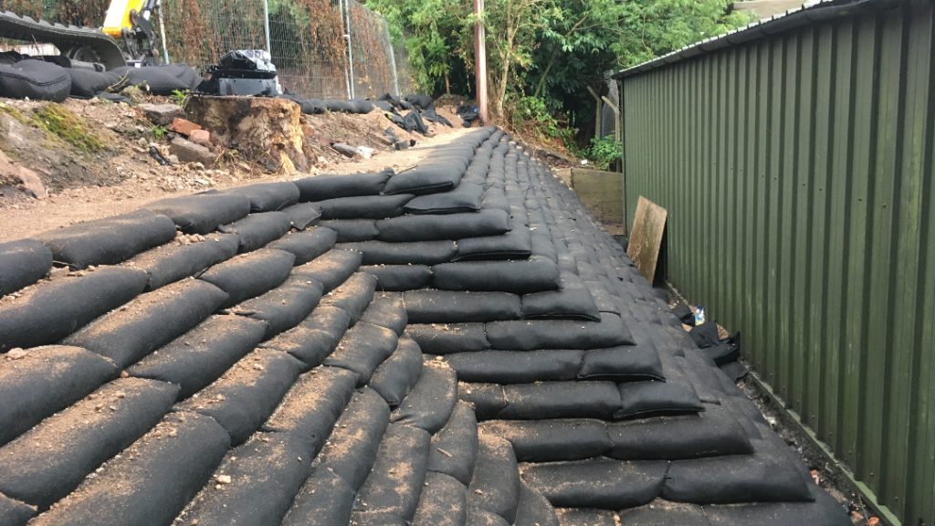 Slope Stabilisation in Bedworth