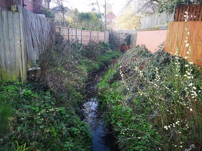 Storm Drainage Channel Restoration, Kenilworth