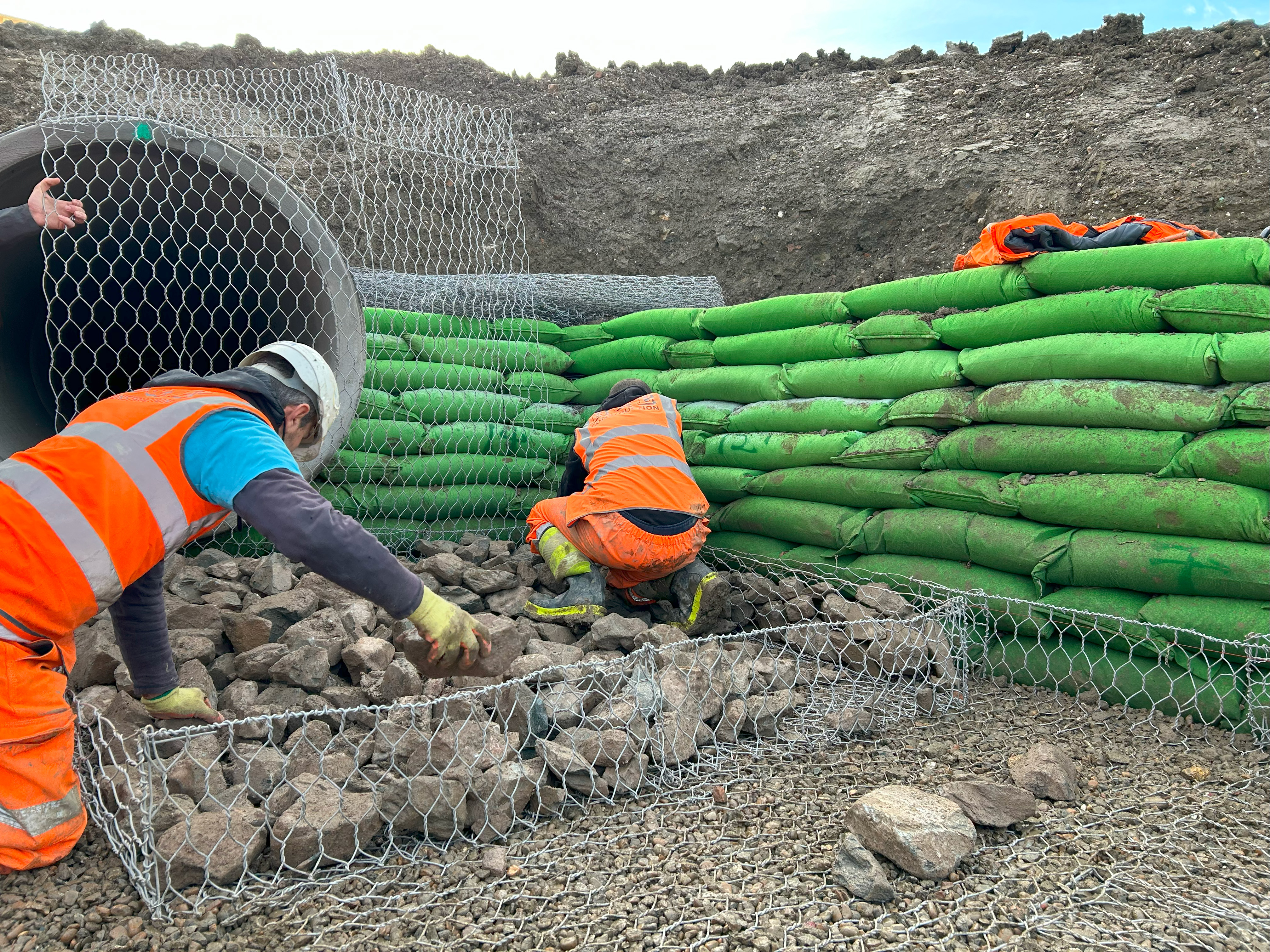 gabion mattresses