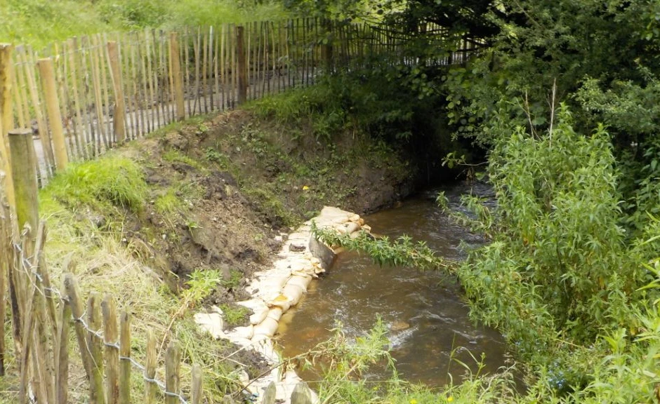 Warm Brook River Bank Repairs