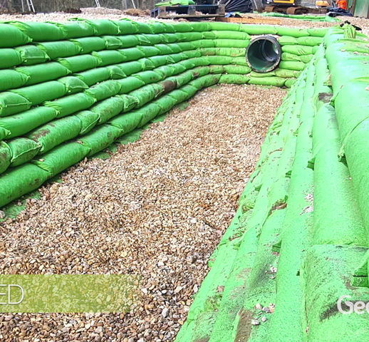 Vegetated Drainage Ponds, Milton Keynes