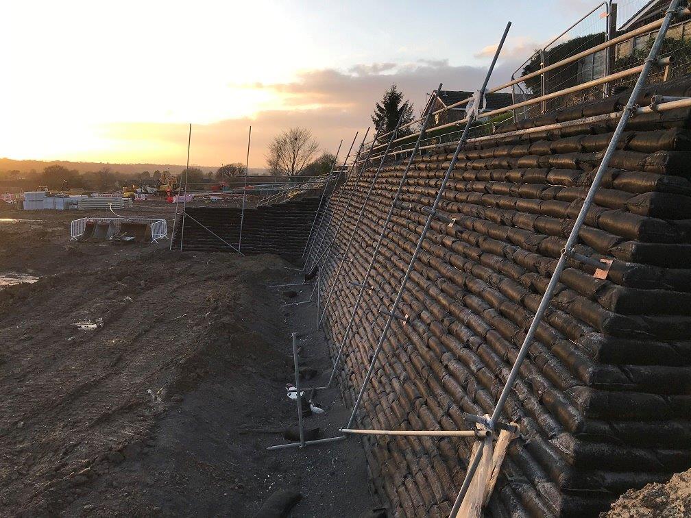 Site Boundary Wall for NHBC Scheme