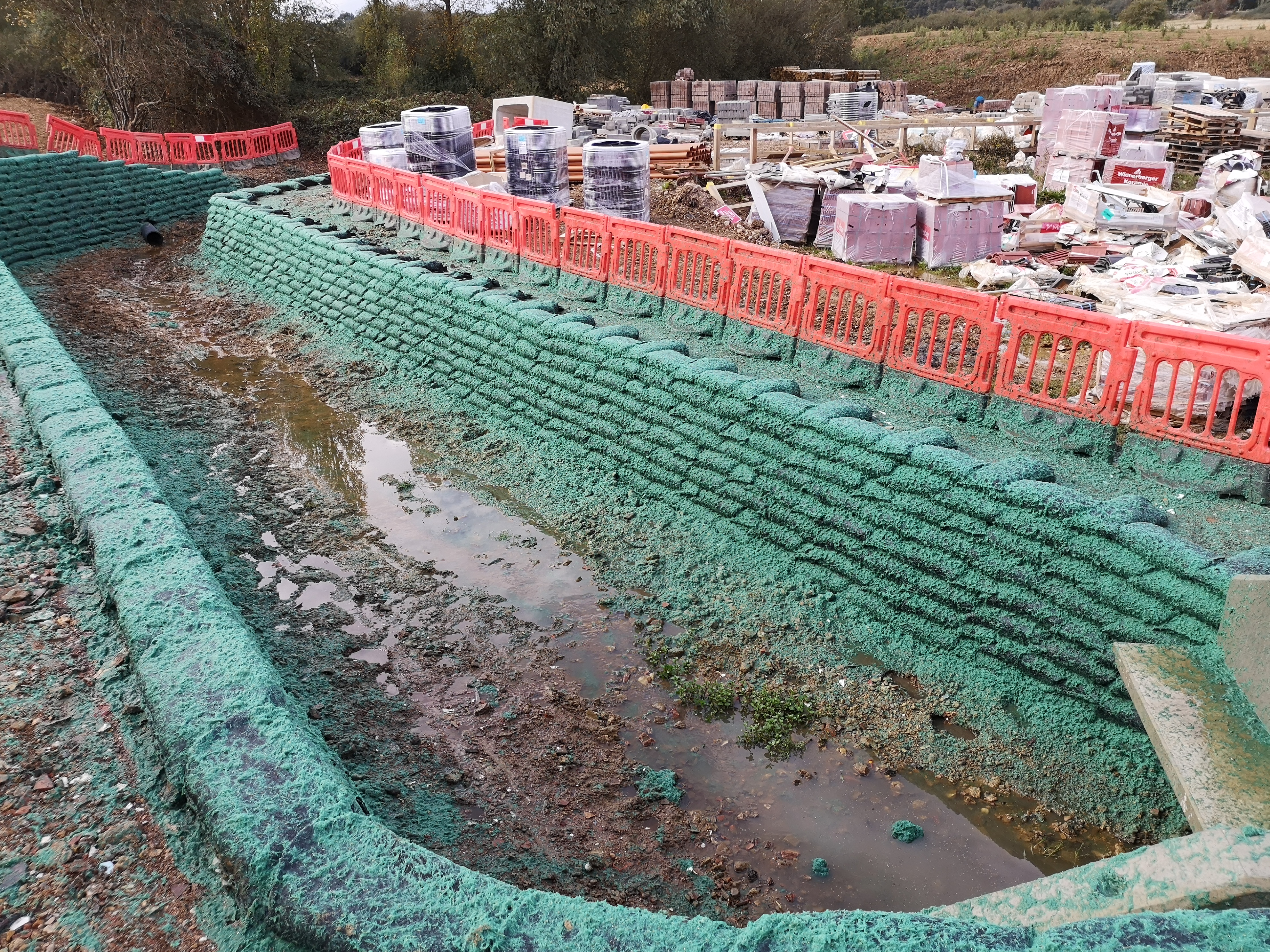 Retaining Walls & Vertical Sowing