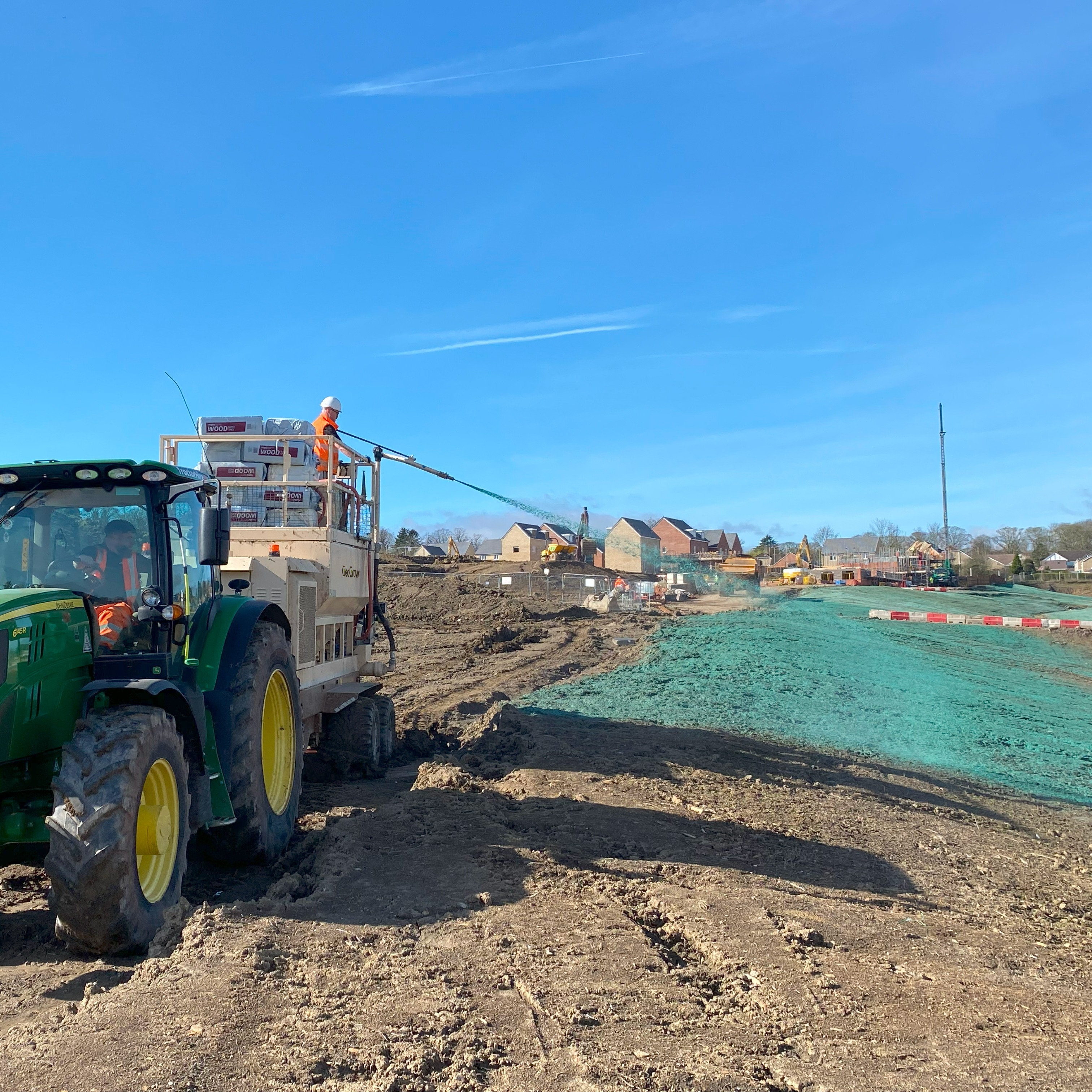 Hydroseeding
